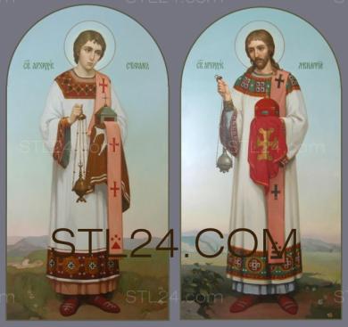 Icons (Archdeacon Laurentius of Rome, IK_1819) 3D models for cnc